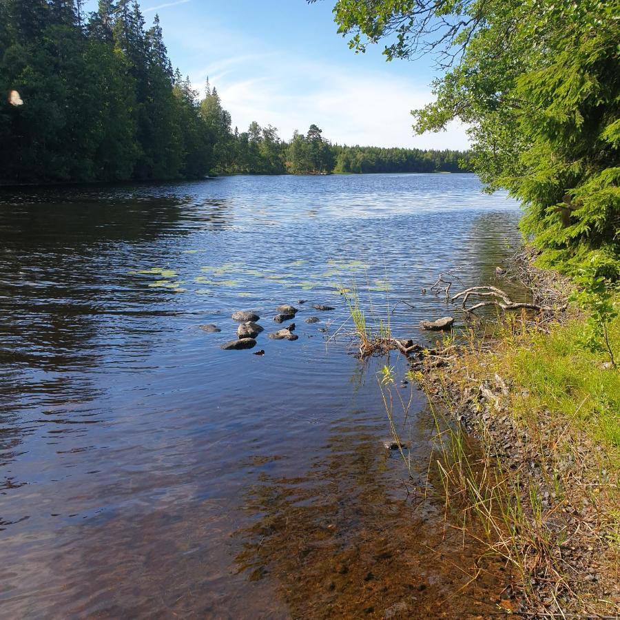 Cabin Near Lake And Beautiful Nature Reserve. Bodafors エクステリア 写真